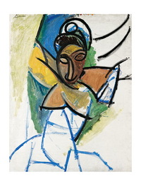 Frau (aus der Werkphase der „Demoiselles d’Avignon“), 1907